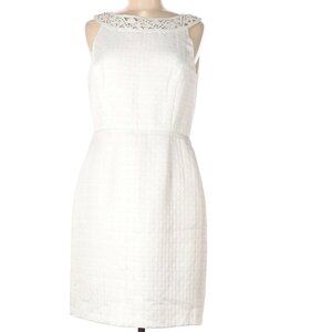 ANTONIO MELANI White Valencia Dress Size 8